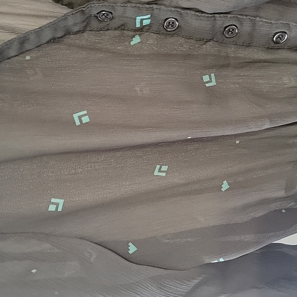 Grey Lightweight Blouse - Picture 2 of 4